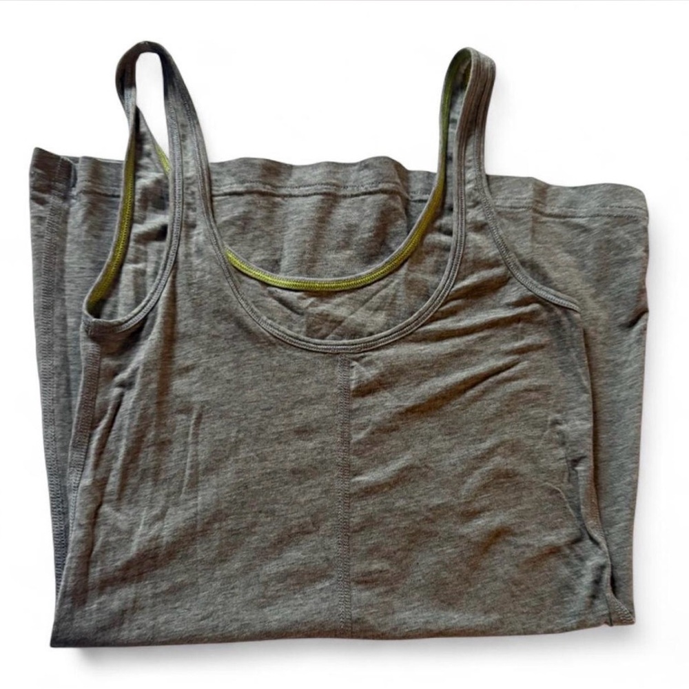 Gray Athletic Racerback Tank Top Women’s Workout Yoga Activewear Top | Size 4-6